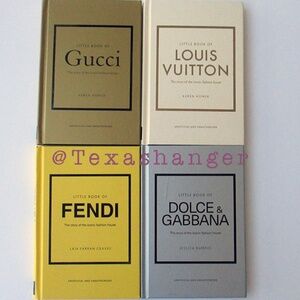 NWT Little Book of Dolce, Gucci, Fendi, Louis Vuitton
